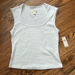 Maeve square neck tank Anthropologie